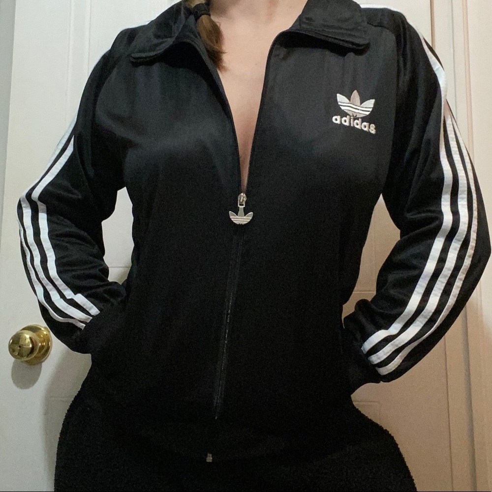 Vintage adidas zip up Vest.